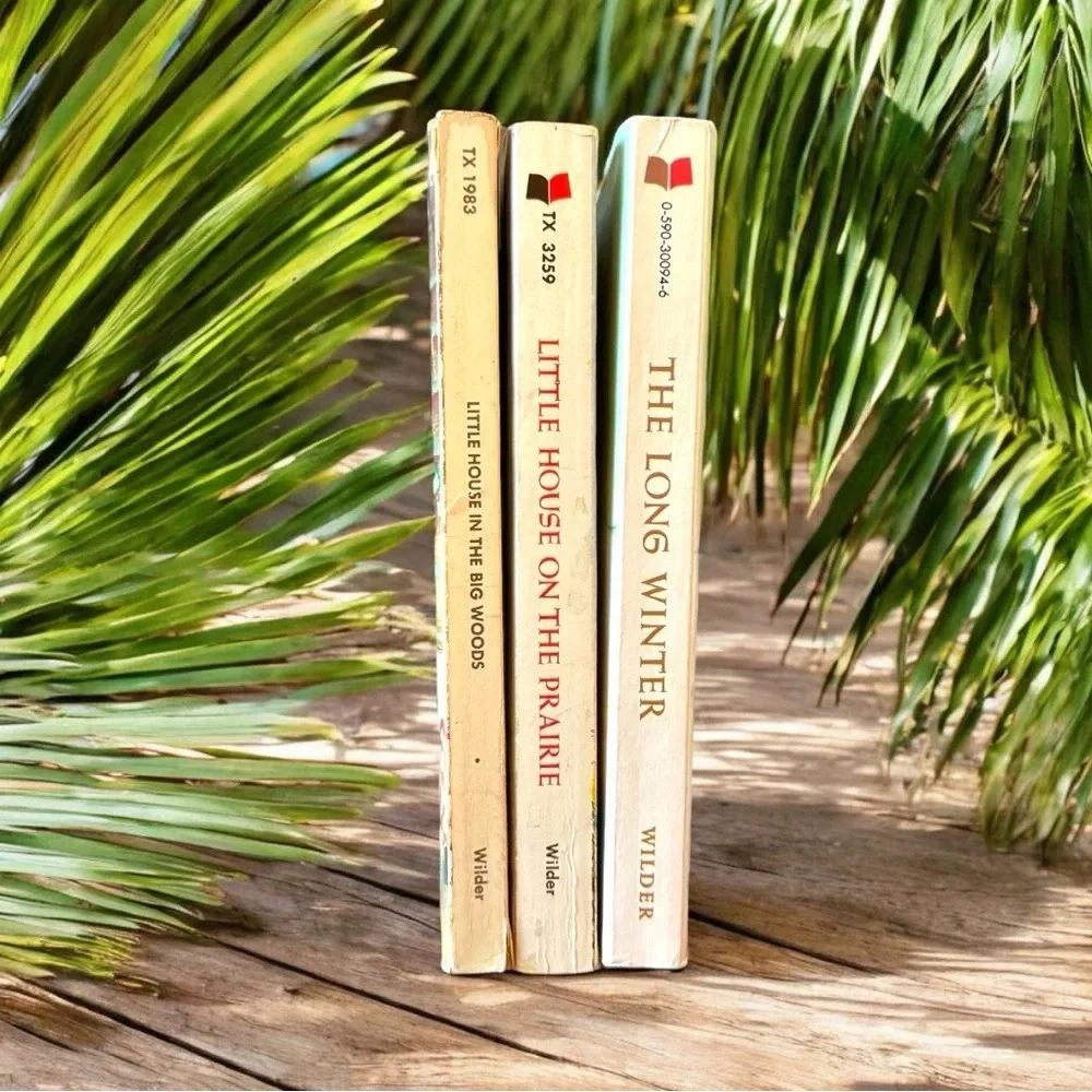 VINTAGE Little House on the Prairie - Set of 3 Paperbacks